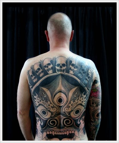 14 tatuajes tribales en la espalda