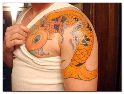 tatuajes de peces koi (4)
