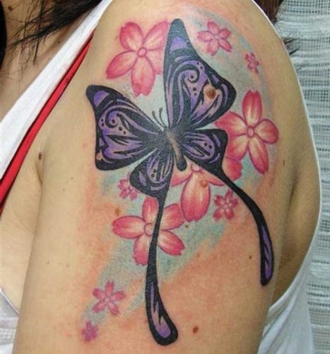 tatuajes para mujeres de mariposas5