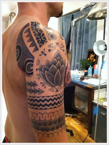 tatuajes tribales brazos 27