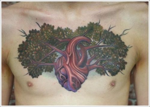 tatuajes de hojas13