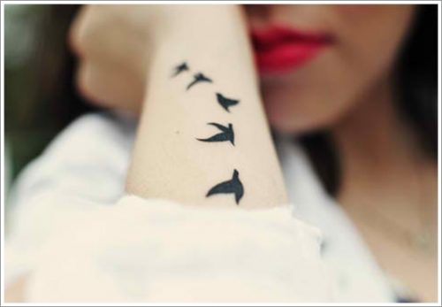 tatuajes de aves pajaros17