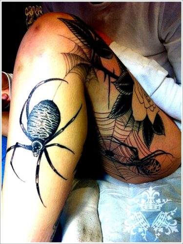 tatuajes de arañas11