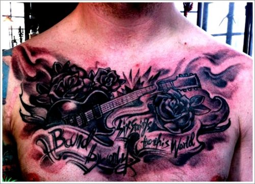 tatuajes de guitarras19