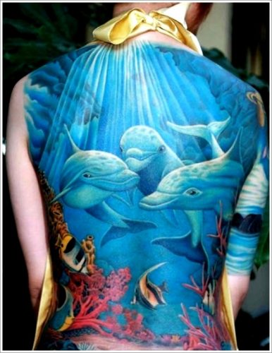 tatuajes de delfines diseños26