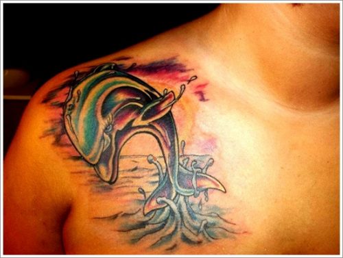 tatuajes de delfines diseños29