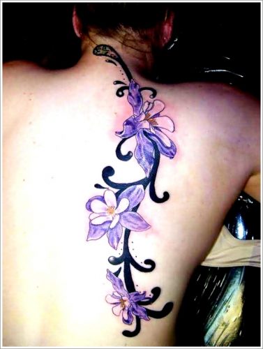 tatuajes de flores y orquídeas5