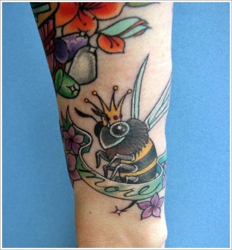 tatuajes de abejas23