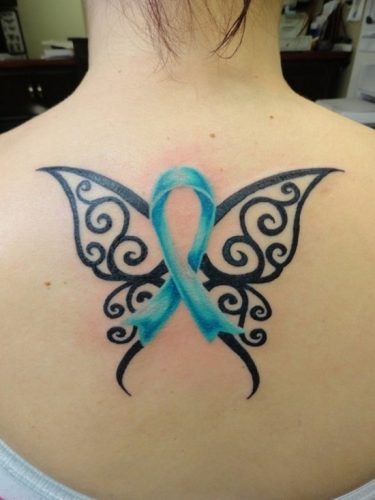tatuajes de la cinta de cancer14