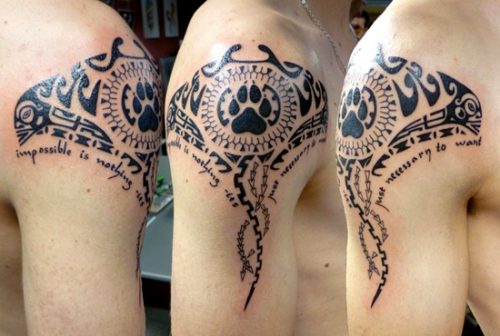 tatuajes de rayas de mar11