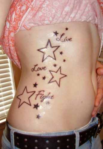 tatuajes de estrellas para mujeres21