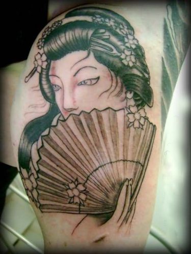 tatuajes de geishas4
