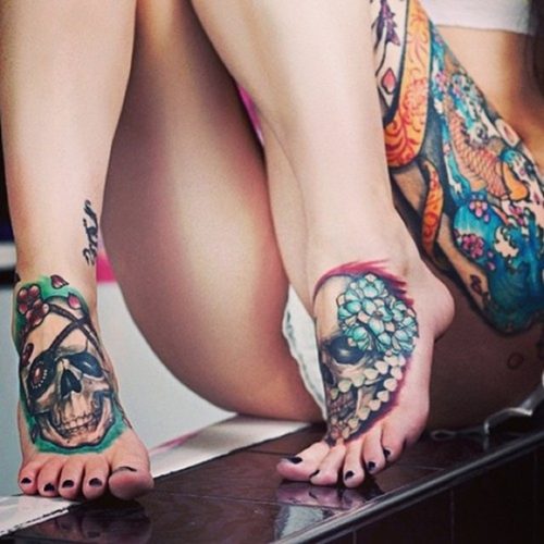 tatuajes para los pies35