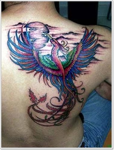 tatuajes de ave fenix36