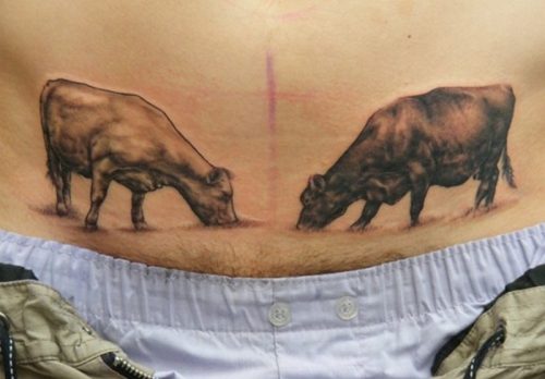 tatuajes de vacas16