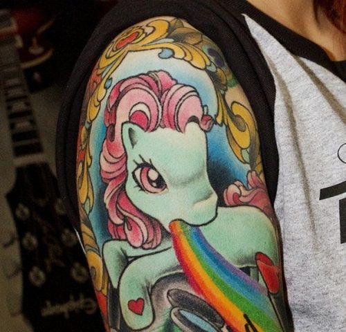 tatuajes de arcoiris12