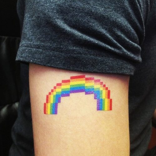 tatuajes de arcoiris17