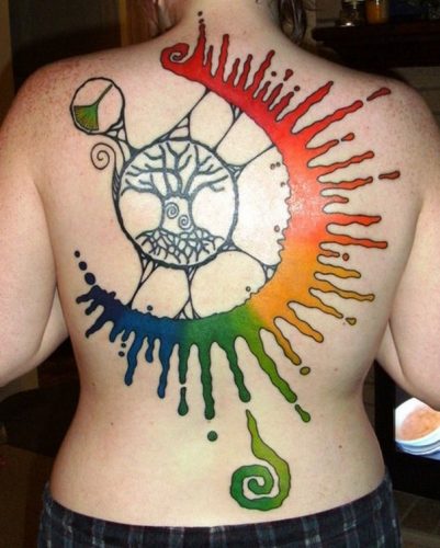 tatuajes de arcoiris25