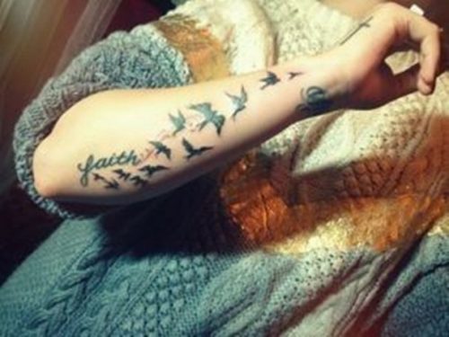 tatuajes de bandadas de aves11